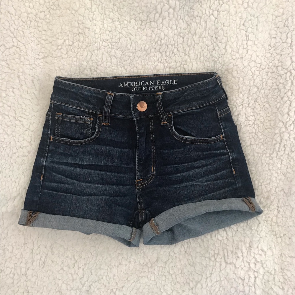 AEO Hi-rise shortie super stretch